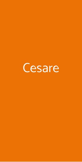 Cesare, Milano