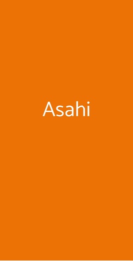 Asahi