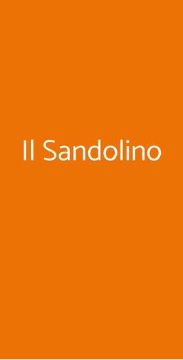 Il Sandolino, Santo Stefano al Mare