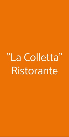 "la Colletta" Ristorante, Arenzano