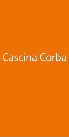 Cascina Corba, Milano