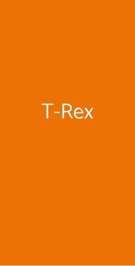 T-rex, Savona