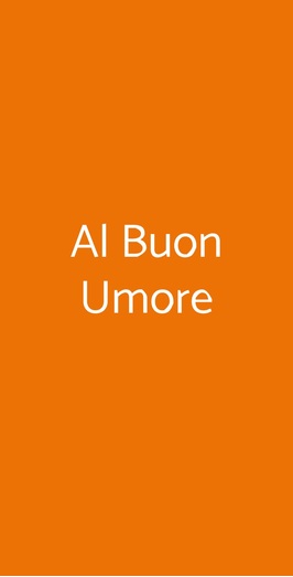 Al Buon Umore, Milano