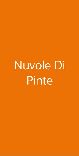 Nuvole Di Pinte, Genova