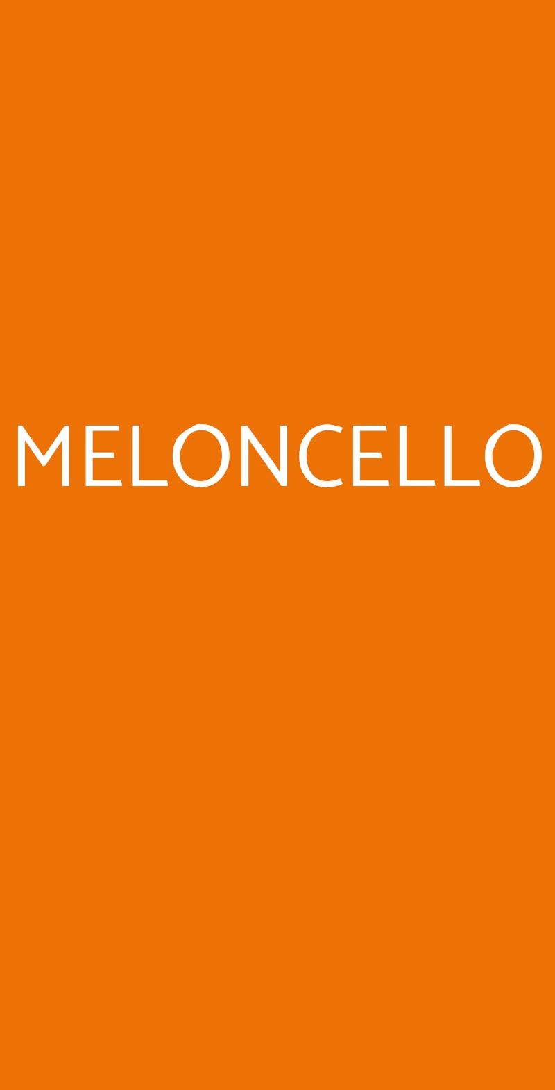 Pizzeria Il Meloncello Bologna menù 1 pagina