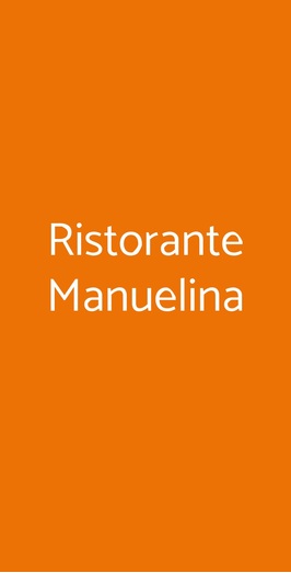 Ristorante Manuelina