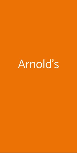 Arnold's, Bellano