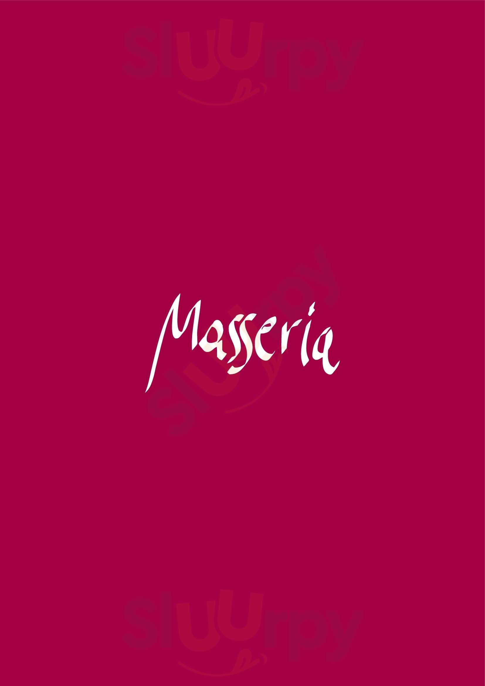 Ristorante Masseria Mantova menù 1 pagina