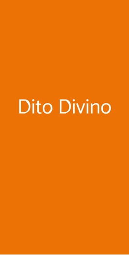 Dito Divino, Milano