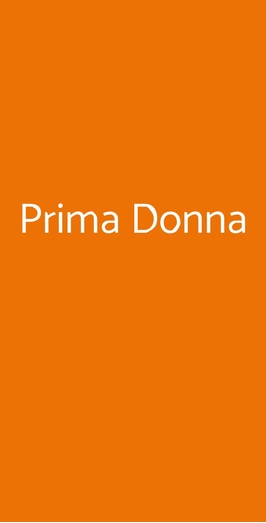 Prima Donna, Milano