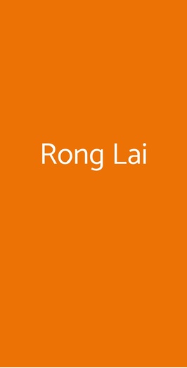 Rong Lai, Milano