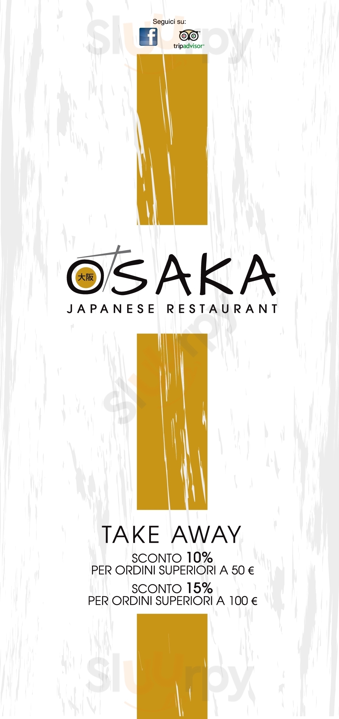 OSAKA - Japanese Restaurant Seriate menù 1 pagina