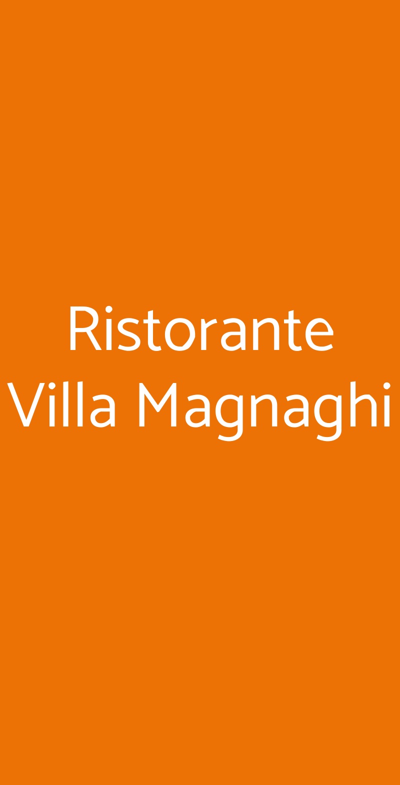Ristorante Villa Magnaghi Marcallo con Casone menù 1 pagina
