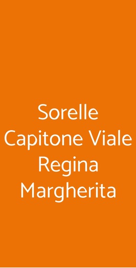 Sorelle Capitone Viale Regina Margherita, Milano