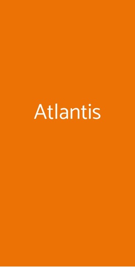 Atlantis, Rho