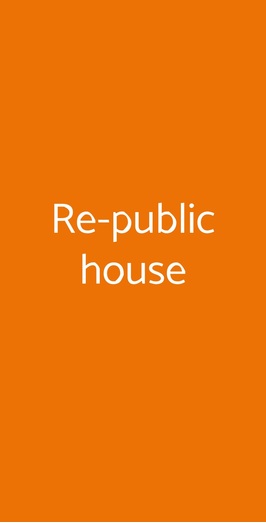 Re-public House, Castronno