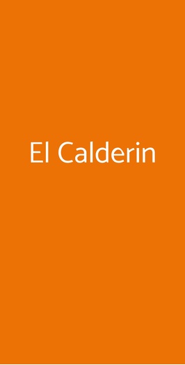 El Calderin, Paderno Dugnano