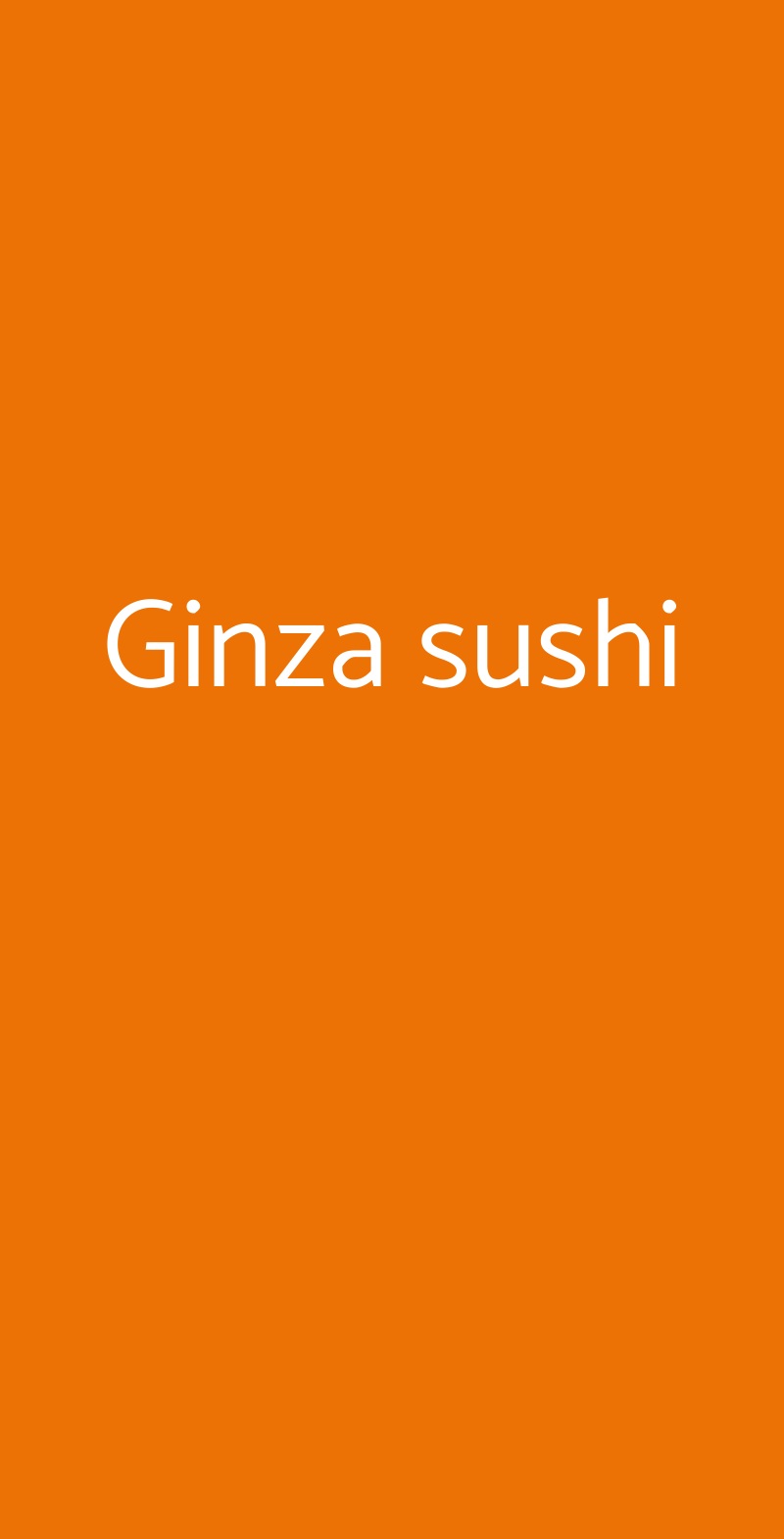 Ginza Sushi, Sesto San Giovanni