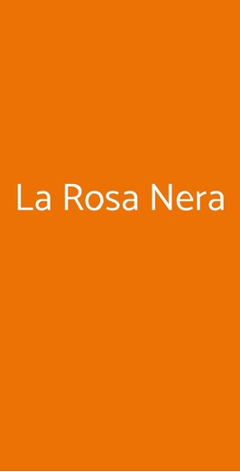 La Rosa Nera, Milano
