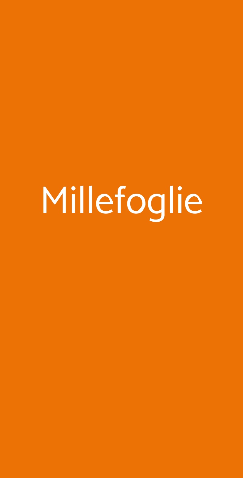 Millefoglie, Saronno