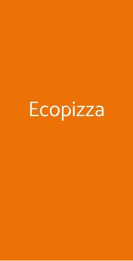 Ecopizza, Milano