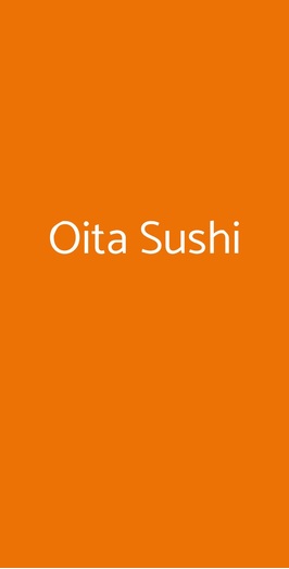 Oita Sushi, Milano
