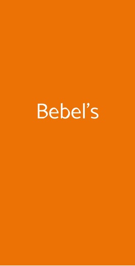Bebel's, Milano