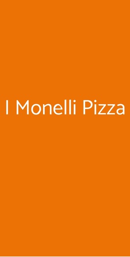 I Monelli Pizza, Milano