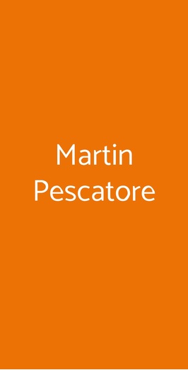 Martin Pescatore, Milano