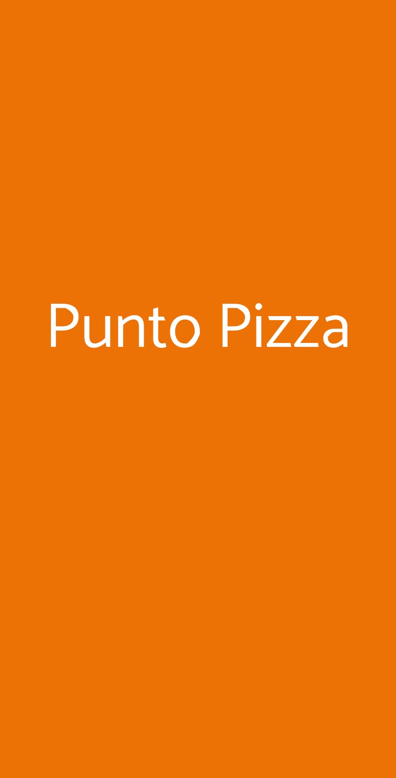 Punto Pizza, Cologno Monzese