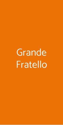 Grande Fratello