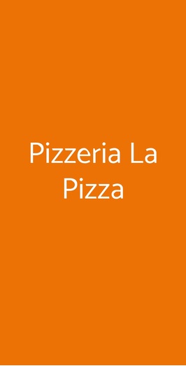 Pizzeria La Pizza, Milano