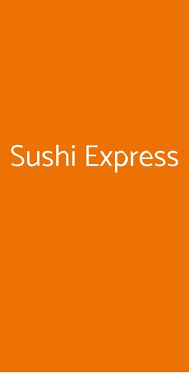 Sushi Express, Milano