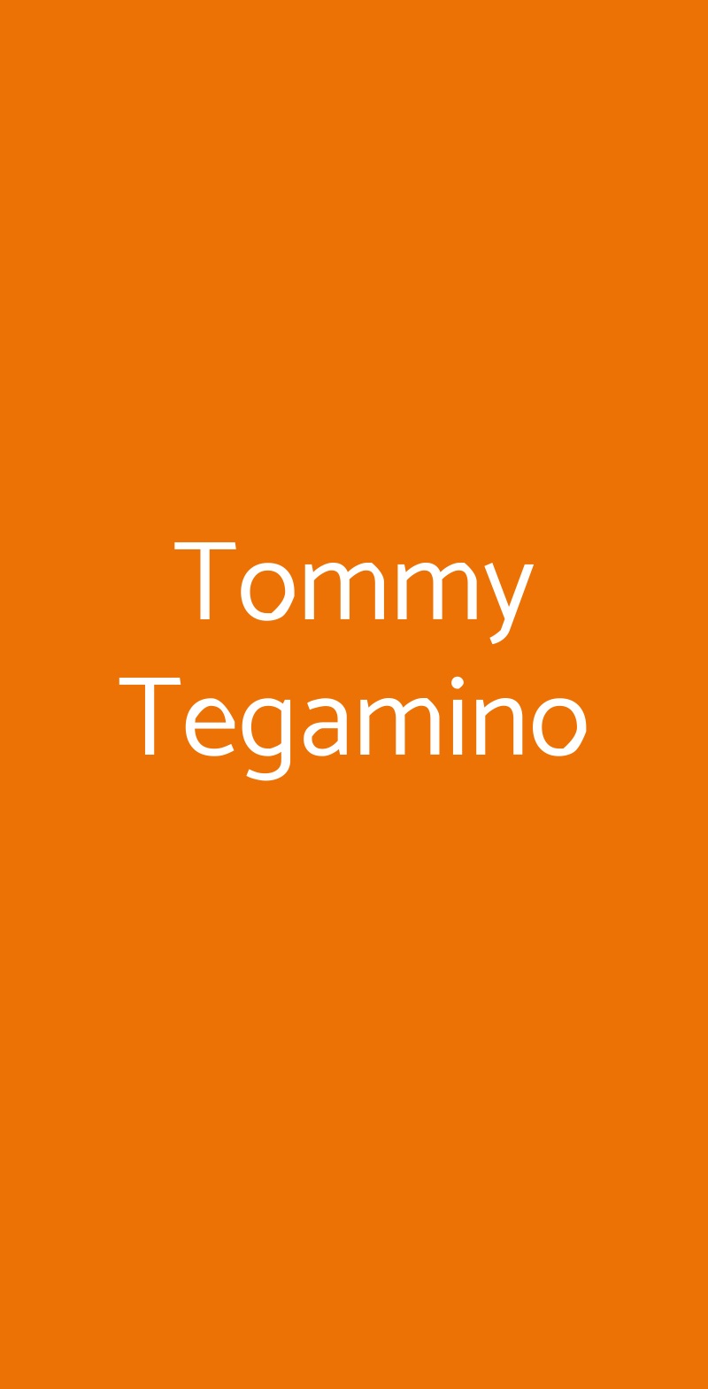 Tommy Tegamino, Bellinzago Lombardo