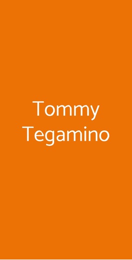 Tommy Tegamino, Bellinzago Lombardo