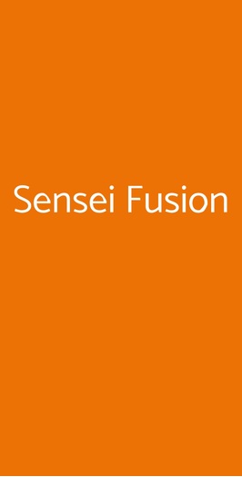 Sensei Fusion, Milano