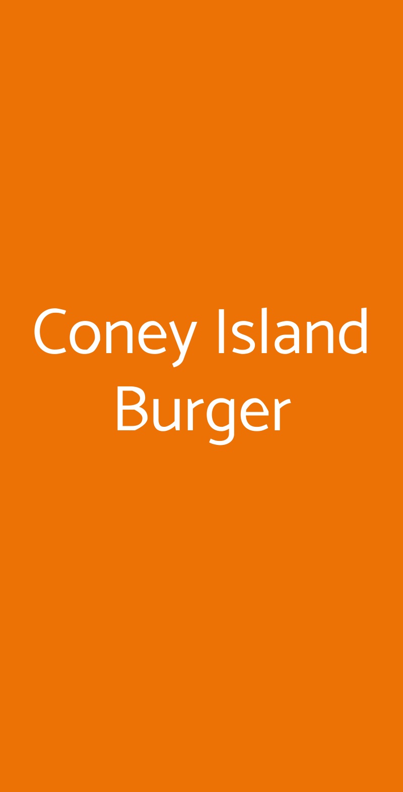 Coney Island Burger, Lipomo