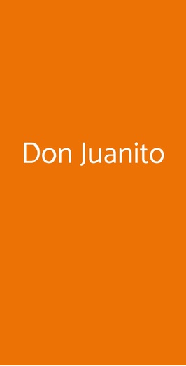 Don Juanito, Milano