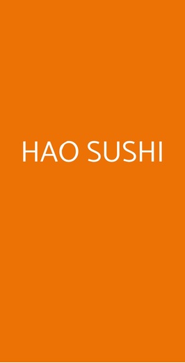 Hao Sushi, Nova Milanese