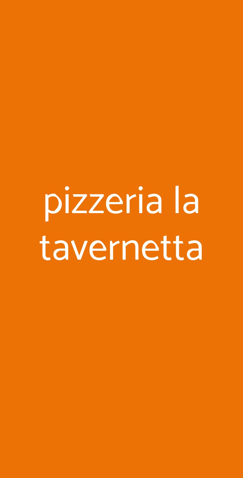 Pizzeria La Tavernetta, Vimodrone