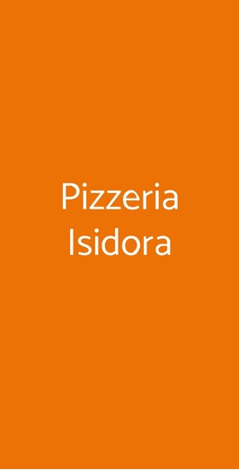 Pizzeria Isidora, Bergamo
