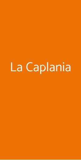 La Caplania, San Colombano al Lambro