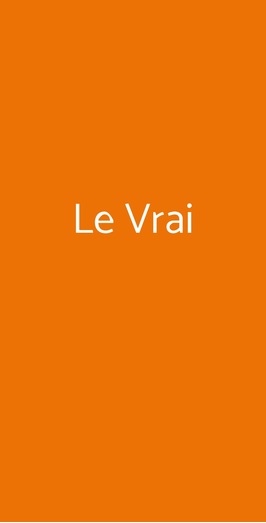 Le Vrai