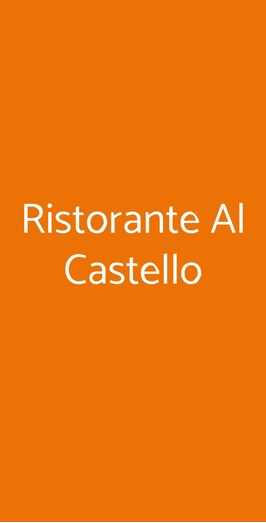 Ristorante Al Castello, Luzzana