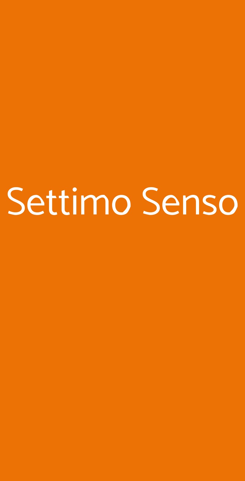 Settimo Senso, Milano