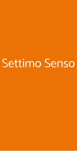 Settimo Senso, Milano