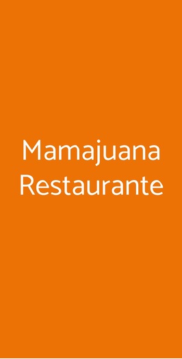 Mamajuana Restaurante, Milano
