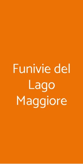 Funivie Del Lago Maggiore, Laveno-Mombello