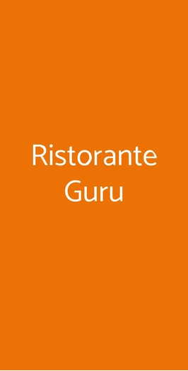 Ristorante Guru, Bergamo