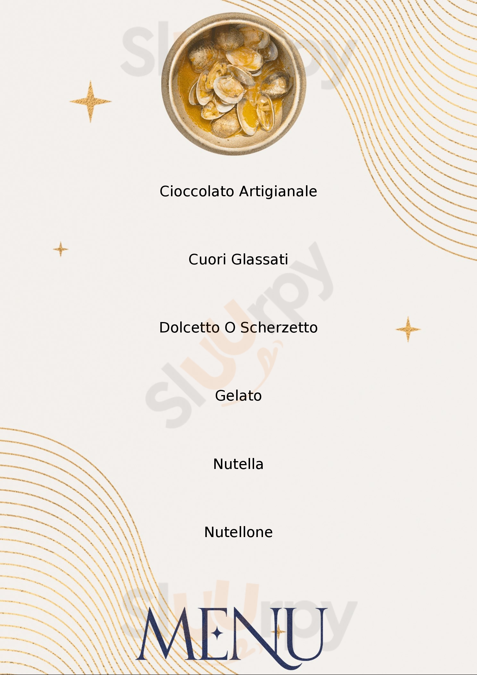 gelateria cioccolateria Floriana Milano menù 1 pagina